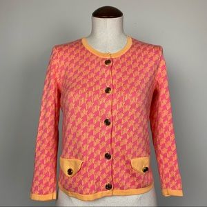 Lilly Pulitzer Signature Logo Cotton Cardigan